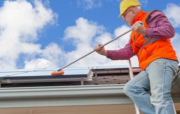 Warriston soft wash roof cleaning